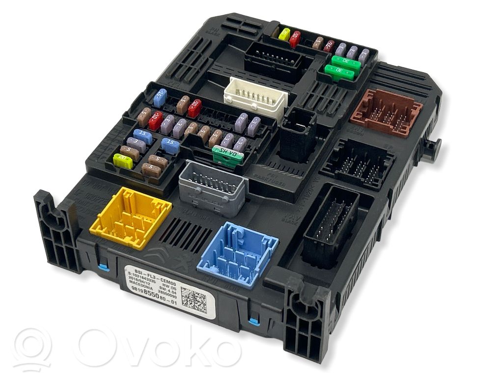 Módulo de fusible   9819855080,1021843335,28550090