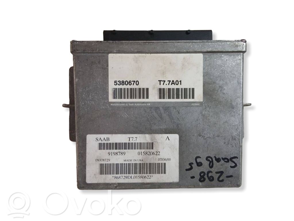 Engine control unit/module   9198789,09378729,015820622