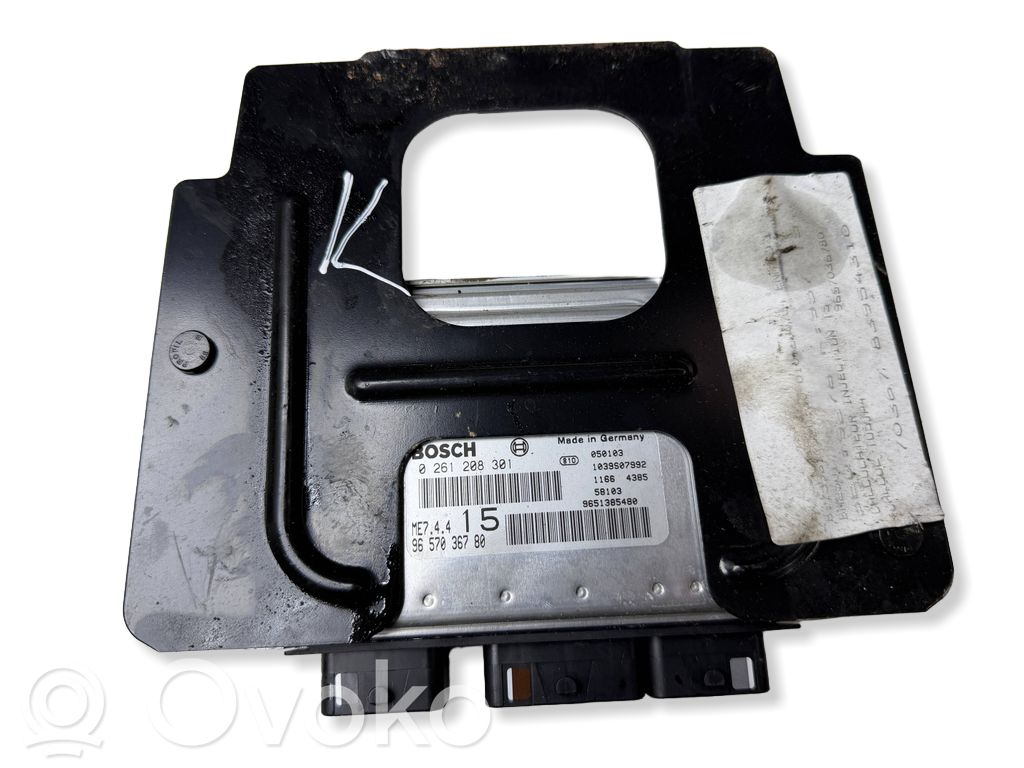 Peugeot 307 CC Engine control unit/module 