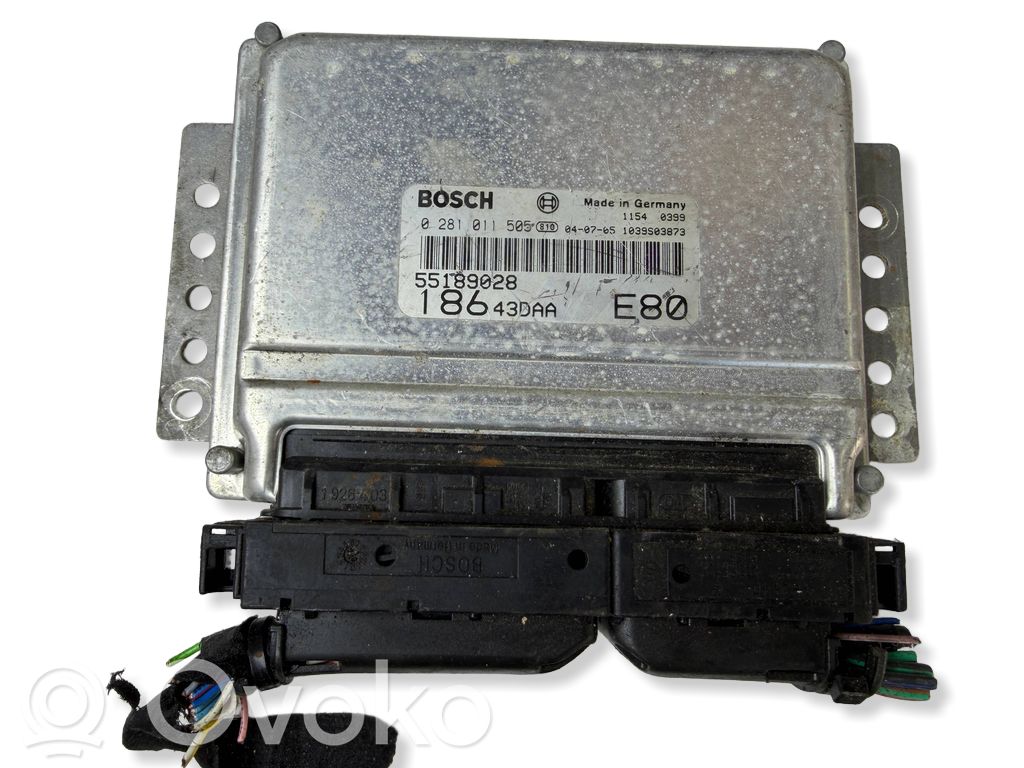Fiat Multipla Engine control unit/module 
