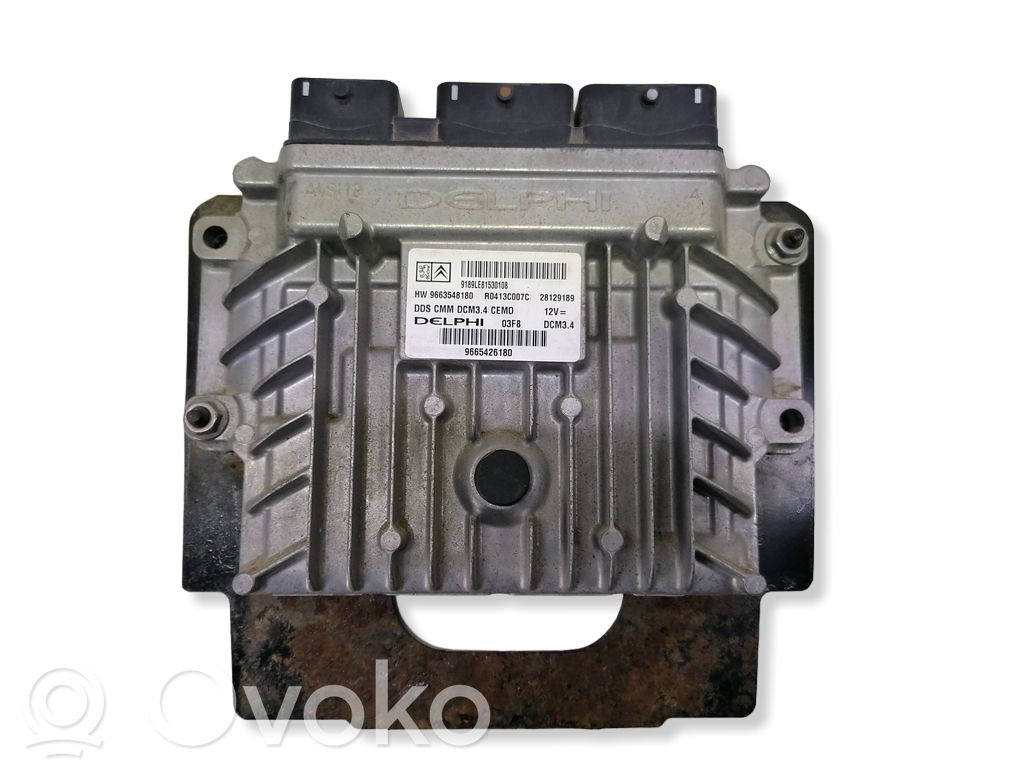 Engine control unit/module   9663548180,9665426180,R0413C007C