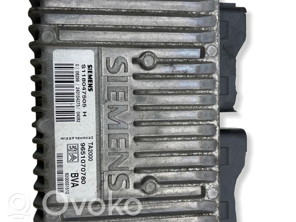 Peugeot 307 Engine control unit/module 