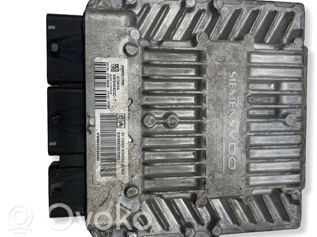 Peugeot 407 Engine control unit/module 