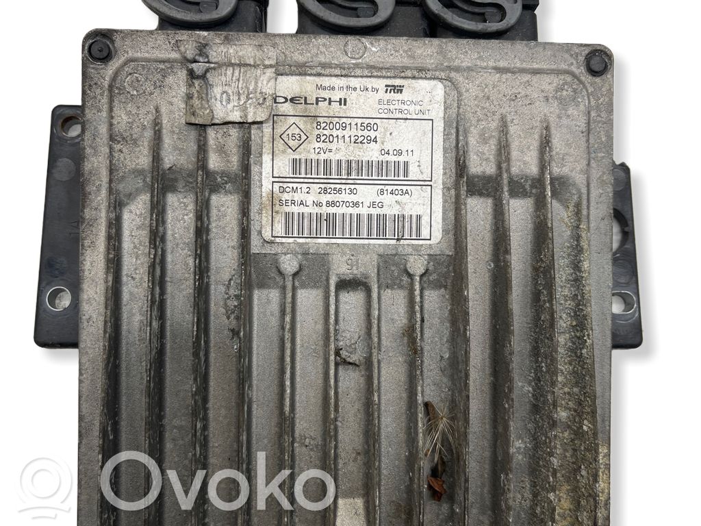Renault Clio IV Engine control unit/module 