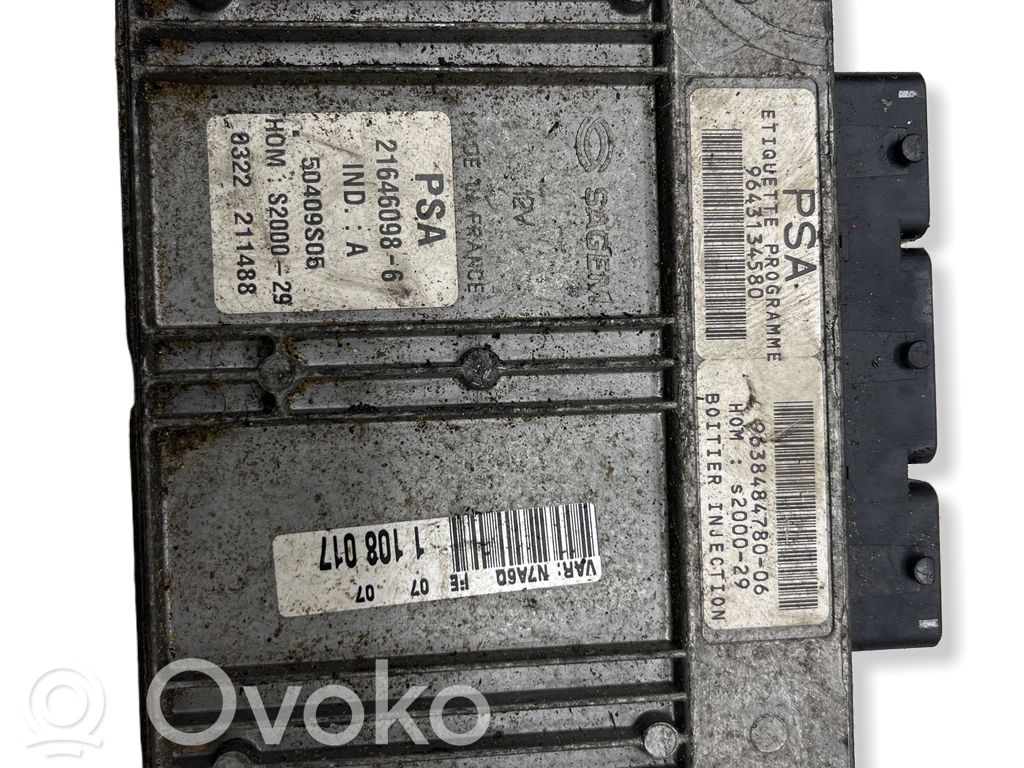 Citroen C3 Engine control unit/module 