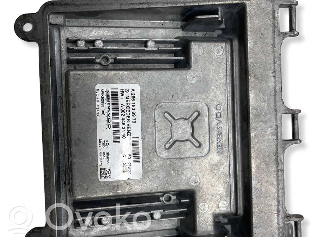 Mercedes-Benz A W169 Unidad de control/módulo del motor 