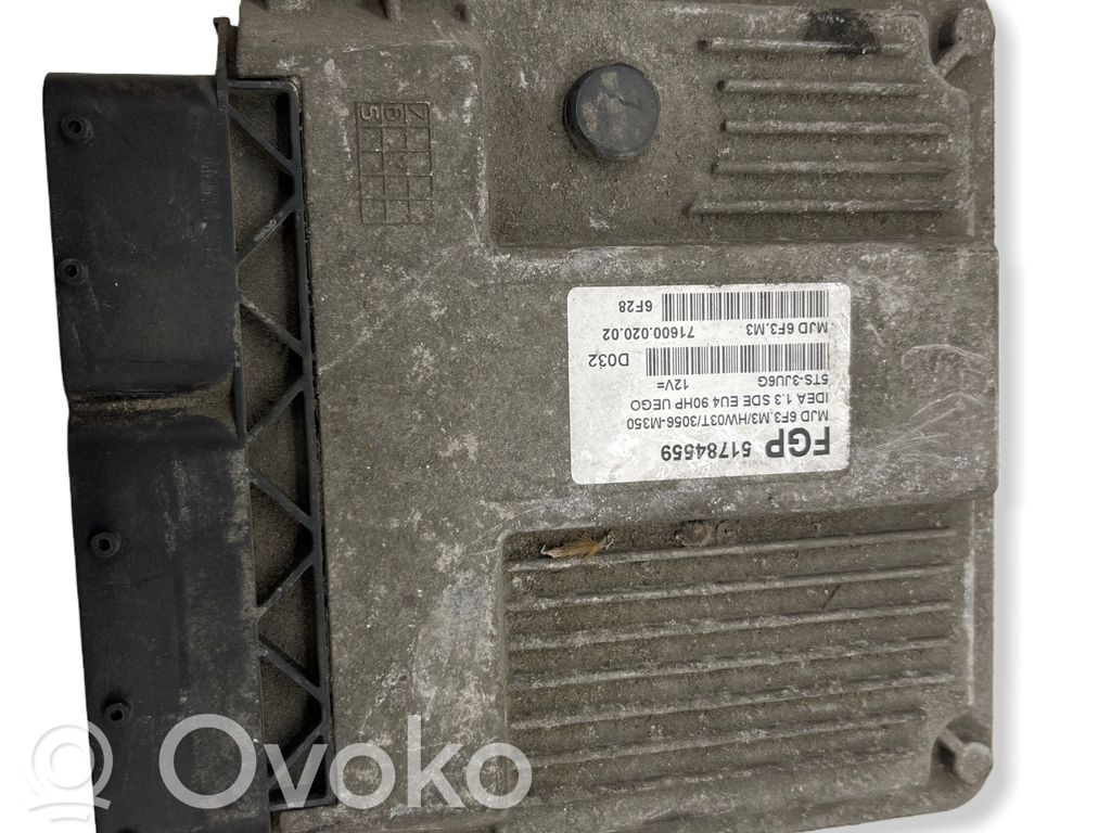 Lancia Musa Engine control unit/module 