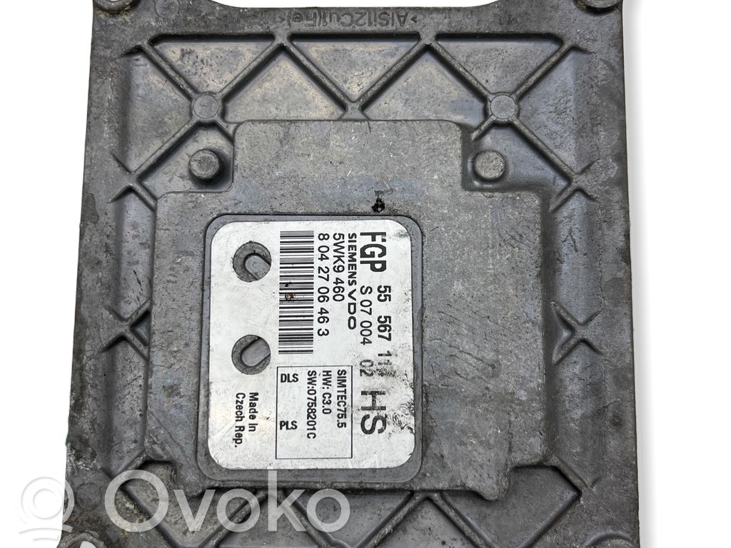 Engine control unit/module   55567114,8042706463,55567111,5WK9460