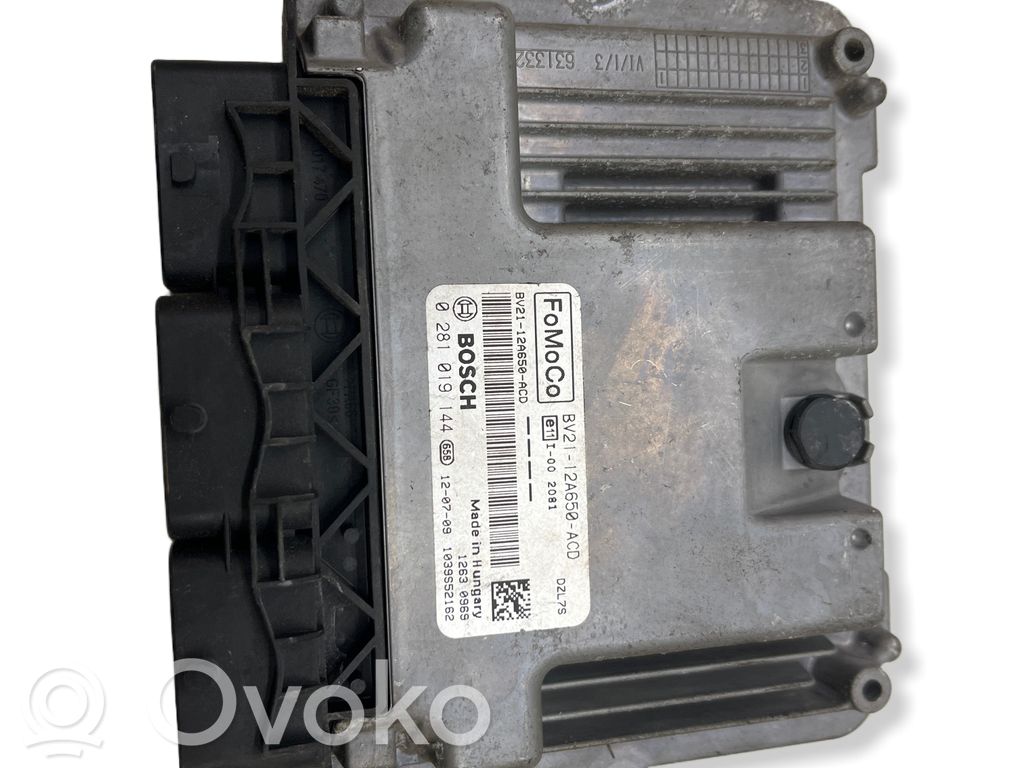 Engine control unit/module   BV2112A650ACD,0281019144,DZL7S