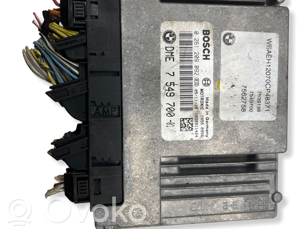 BMW 7 E65 E66 Engine control unit/module 