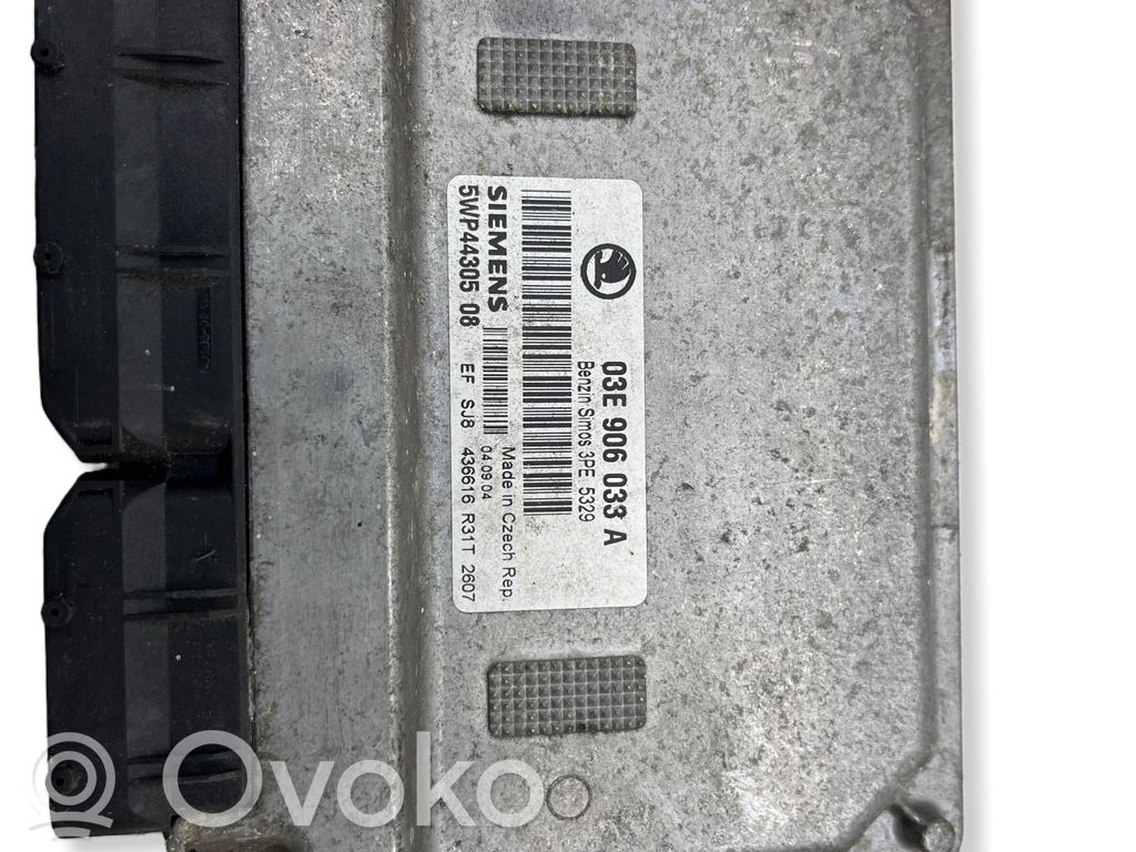Engine control unit/module   03E906033A,3PE5329,5WP443058