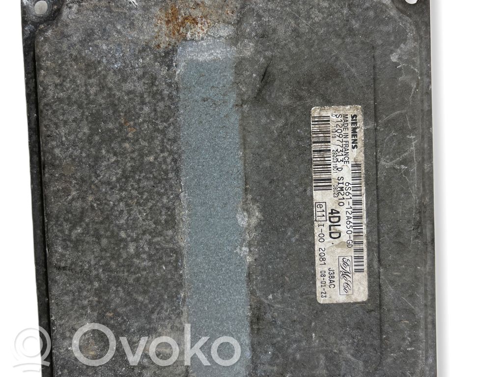 Engine control unit/module   6S6112A650GD,120977313,4DLD