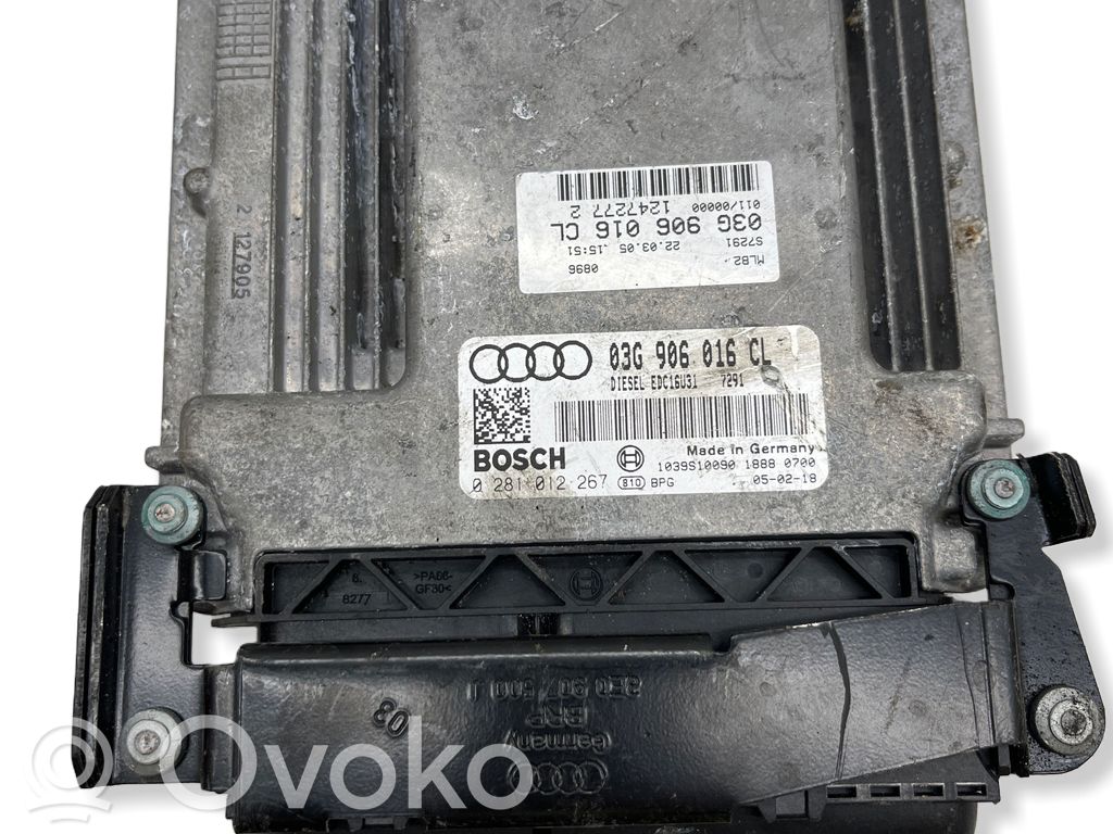 Audi A6 S6 C6 4F Engine control unit/module 