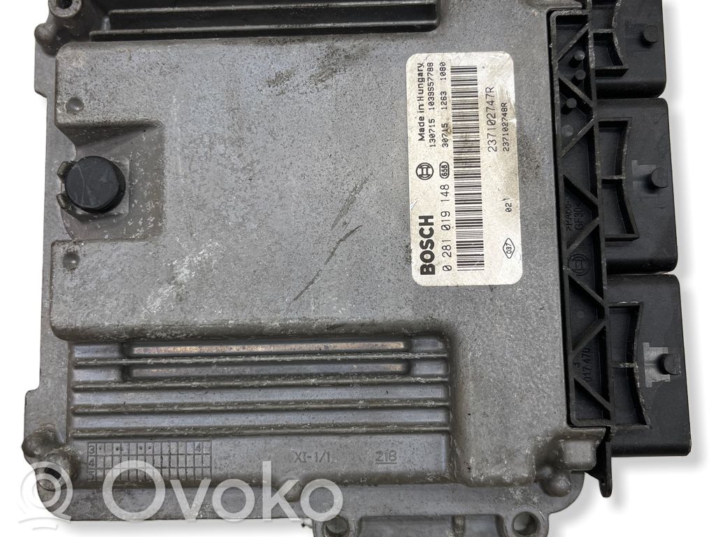 Renault Clio III Engine control unit/module 