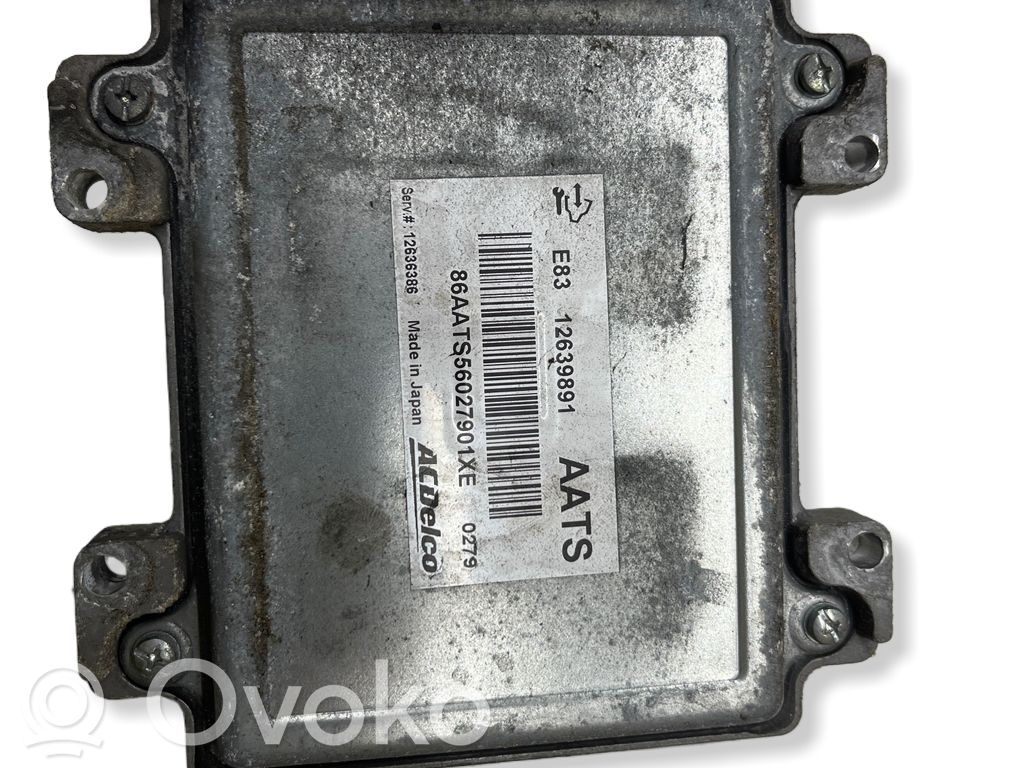 Sterownik / Moduł ECU   12639891,12636386,86AATS56027901XE,0279
