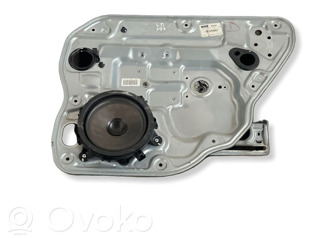 Volvo V50 Mechanizm podnoszenia szyby tylnej bez silnika 