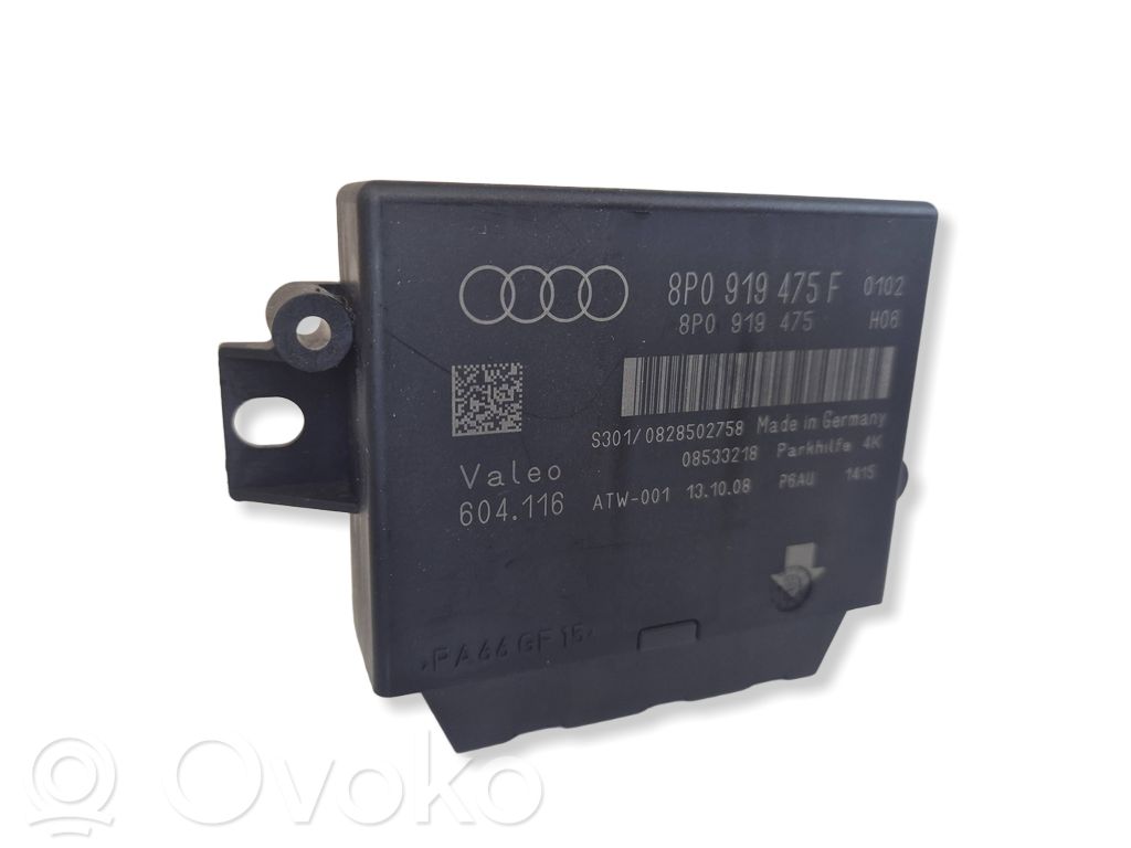 Audi A3 S3 8P Unidad de control/módulo PDC de aparcamiento 