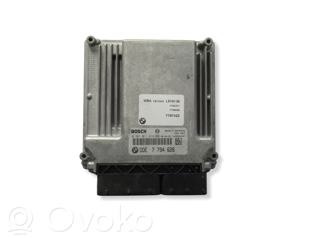Engine control unit/module   7794626,7797422,0281011414