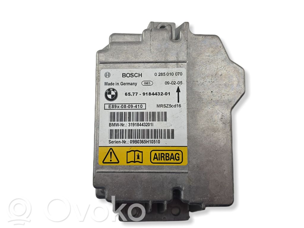 BMW 3 E90 E91 Unitate/modul de comandă airbaguri 