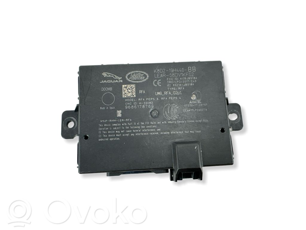 Land Rover Evoque II Keyless (KESSY) go control unit/module 