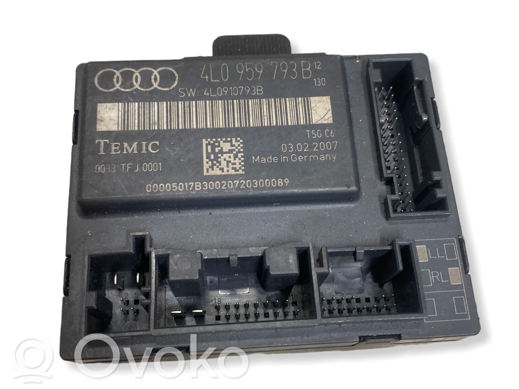 Блок управления дверью   4L0959793B,4L0910793B,03022007