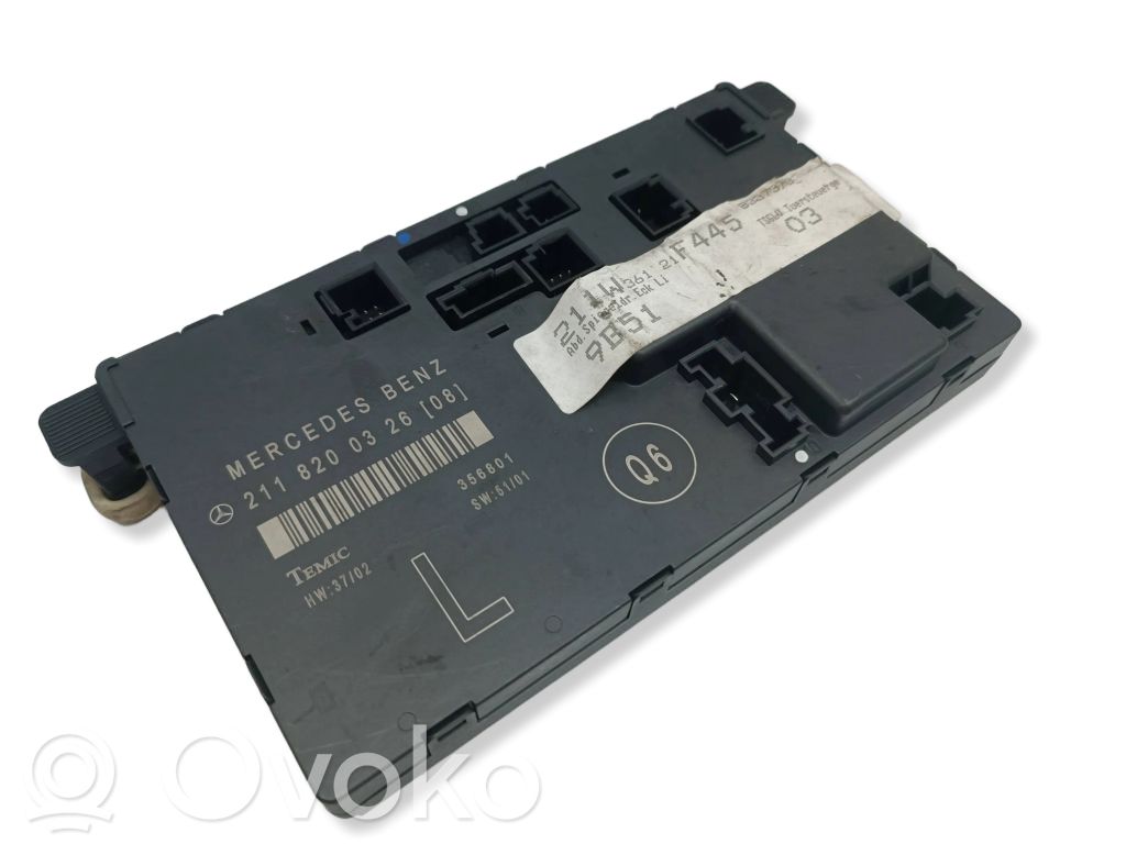 Door control unit/module   2118200326,A2118200326