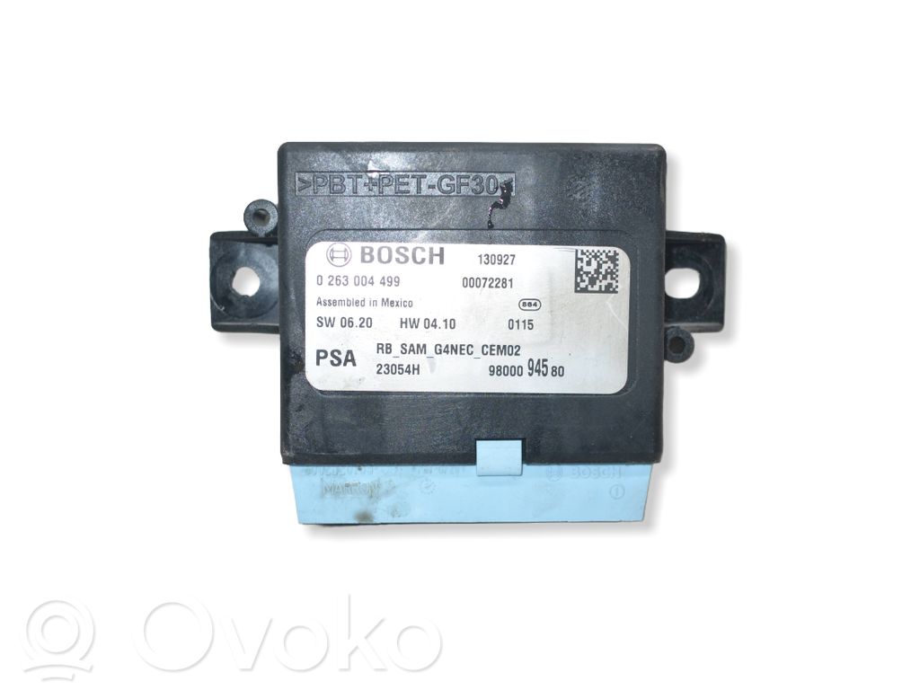 Citroen DS4 Parking PDC control unit/module 