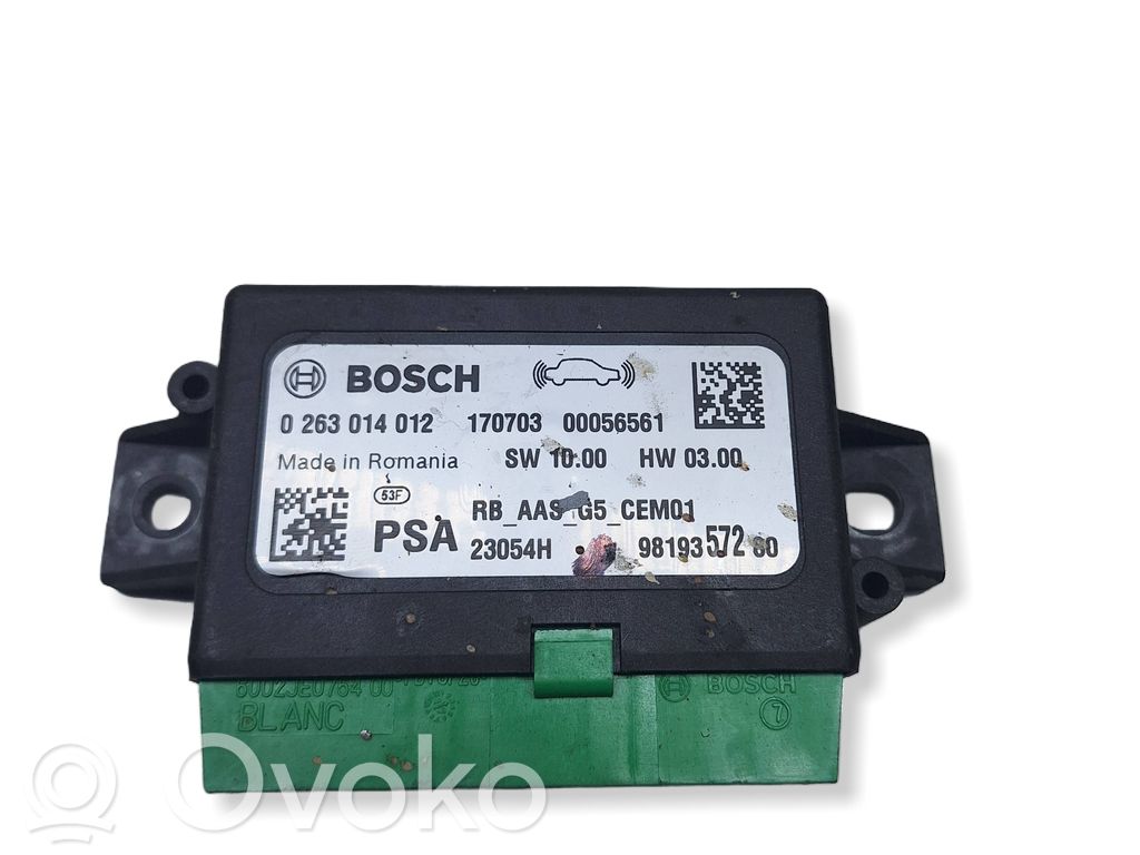 Peugeot 308 Parking PDC control unit/module 