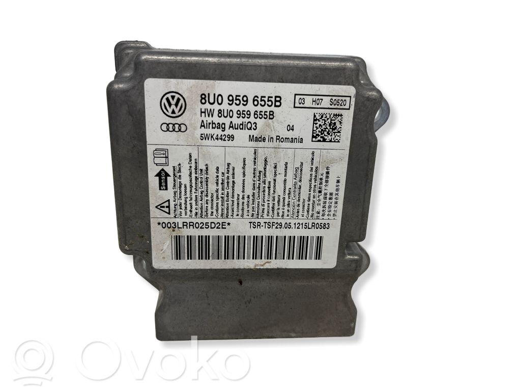 Audi Q3 8U Airbag control unit/module 
