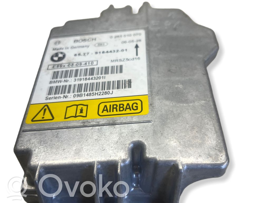 Module de contrôle airbag   9184432,0285010070,31918443201I,MRSZ5CC16