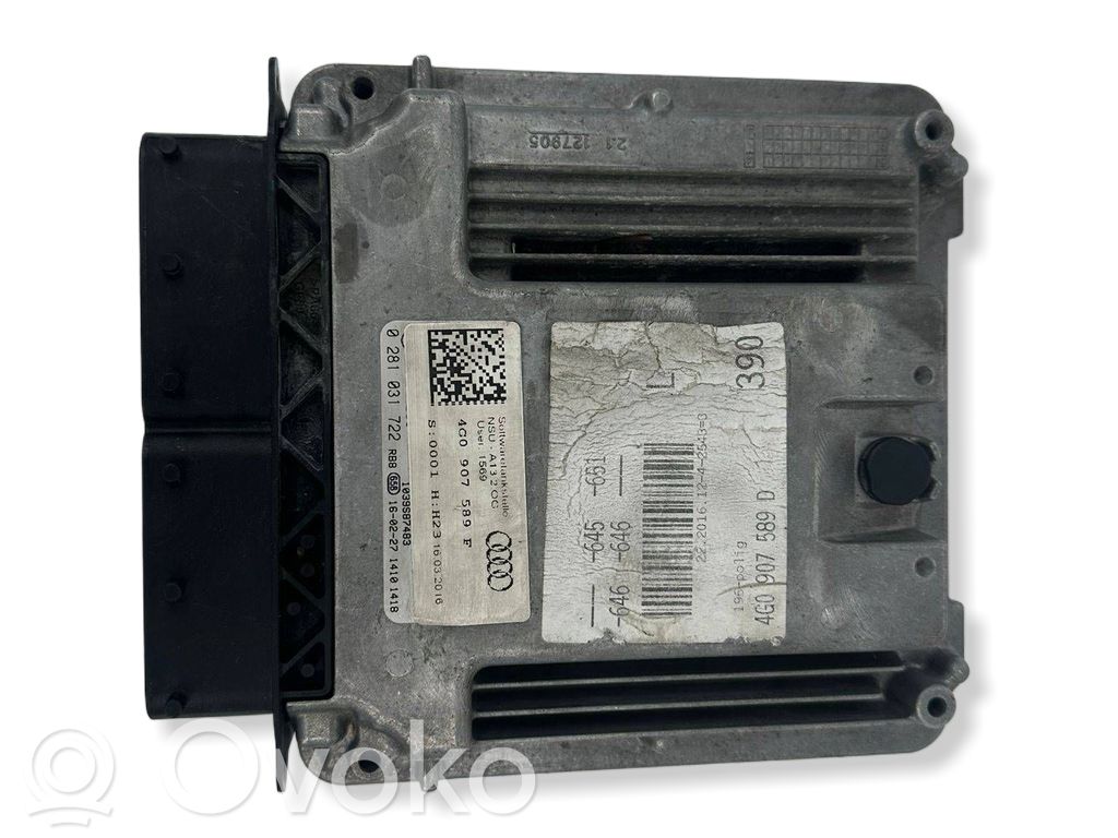 Audi A7 S7 4G Engine control unit/module 