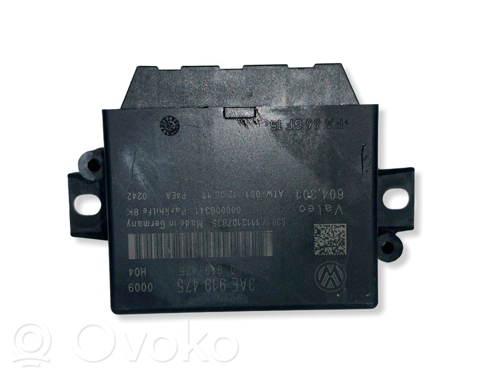 Volkswagen PASSAT CC Unitate/modul de comandă parcare PDC 