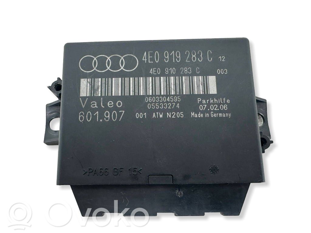 Audi A6 S6 C6 4F Sterownik / Moduł parkowania PDC 