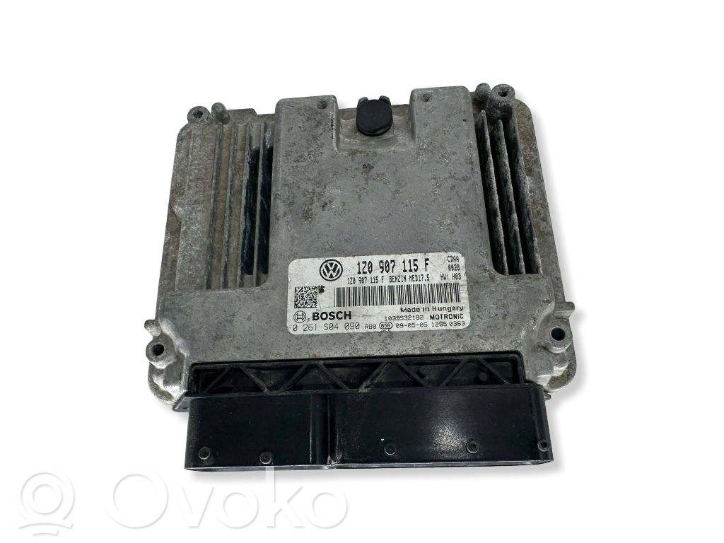 Engine control unit/module   1Z0907115F,0261S04090