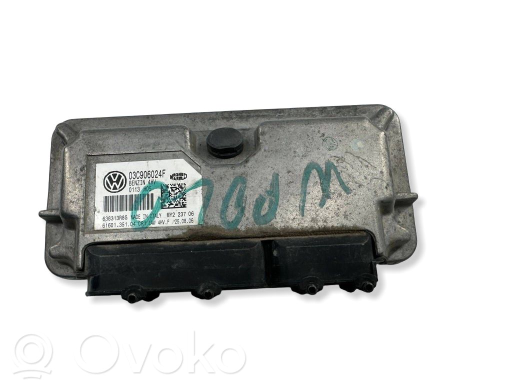 Sterownik / Moduł ECU   03C906024F,638313R8G,616013510