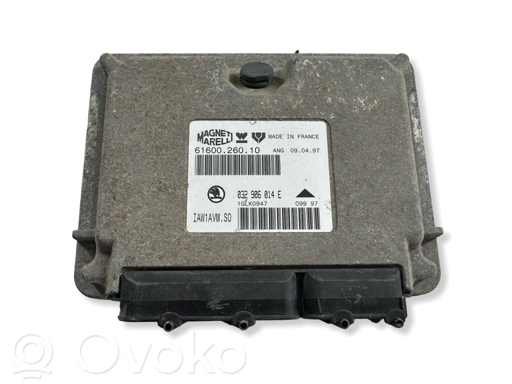Skoda Octavia Mk2 (1Z) Unitate/modul de control motor 