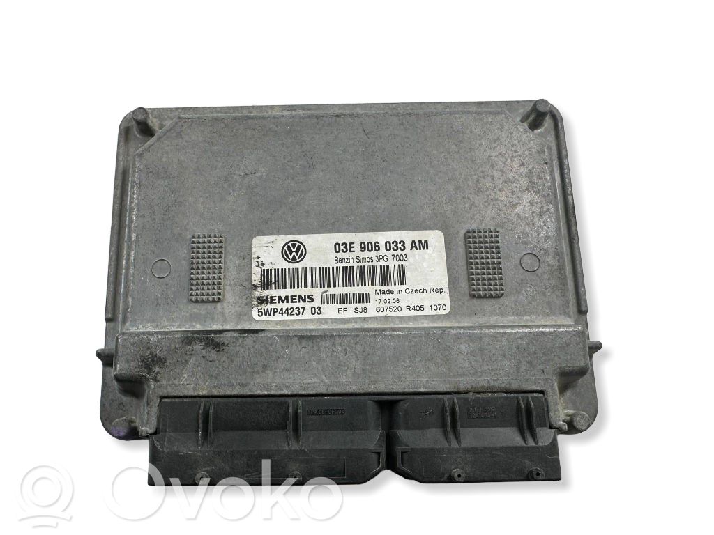 Engine control unit/module   03E906033AM,3PG7003,5WP4423703