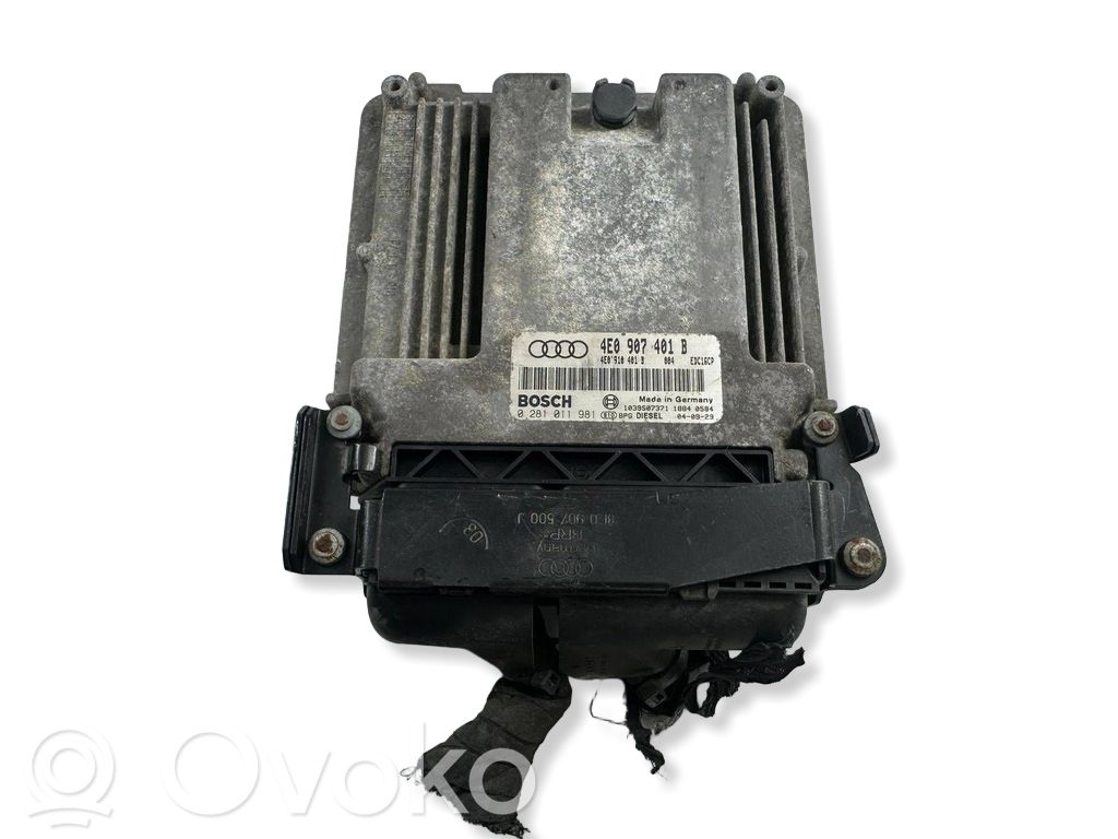 Audi A8 S8 D3 4E Engine control unit/module 