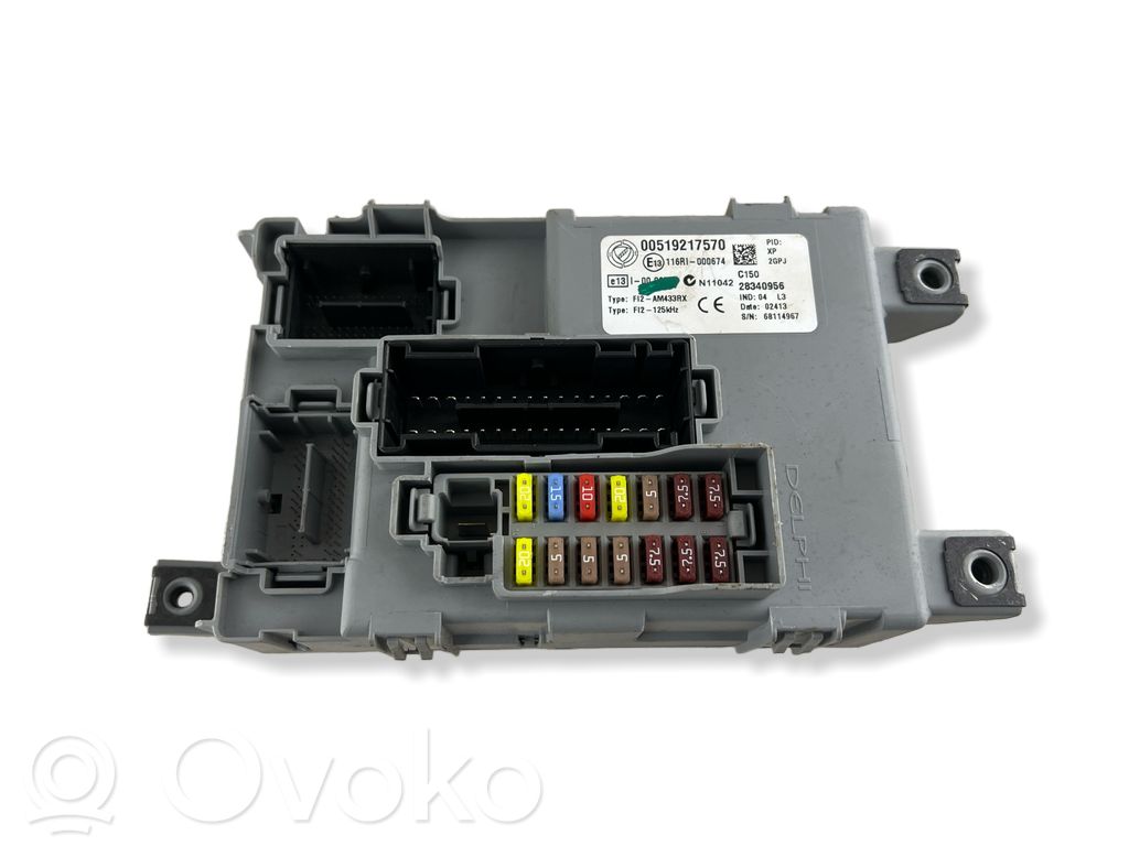 Opel Combo D Fuse module 