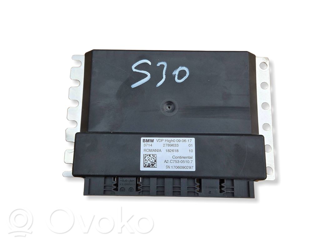 BMW 5 G30 G31 G38 Sterownik / Moduł zawieszenia pneumatycznego 