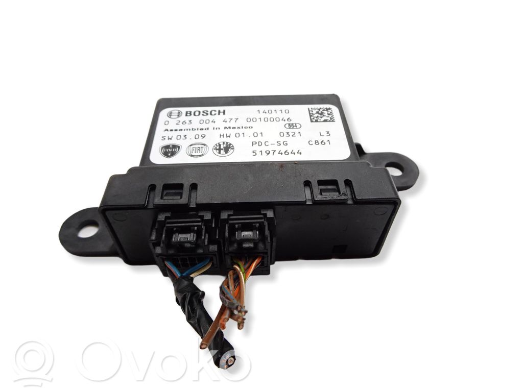 Fiat 500L Parking PDC control unit/module 