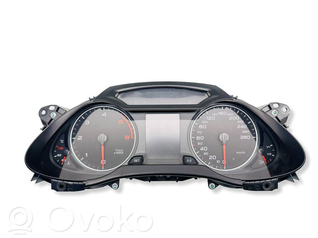 Audi A4 S4 B8 8K Speedometer (instrument cluster) 