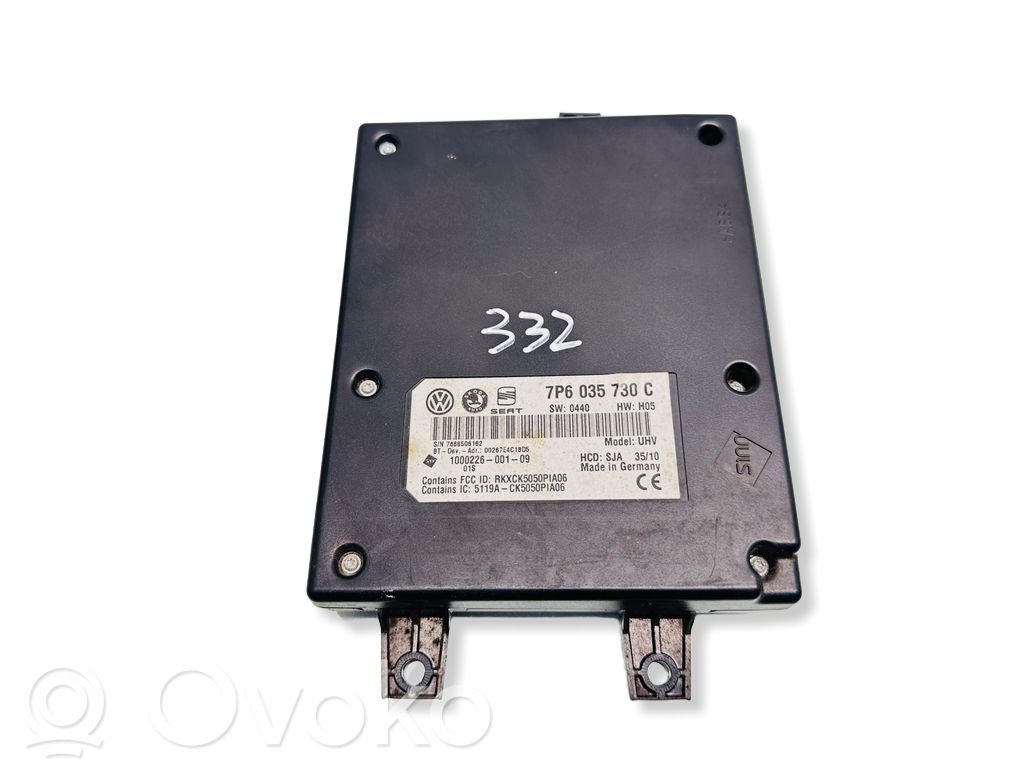 Volkswagen Tiguan Bluetooth control unit module 