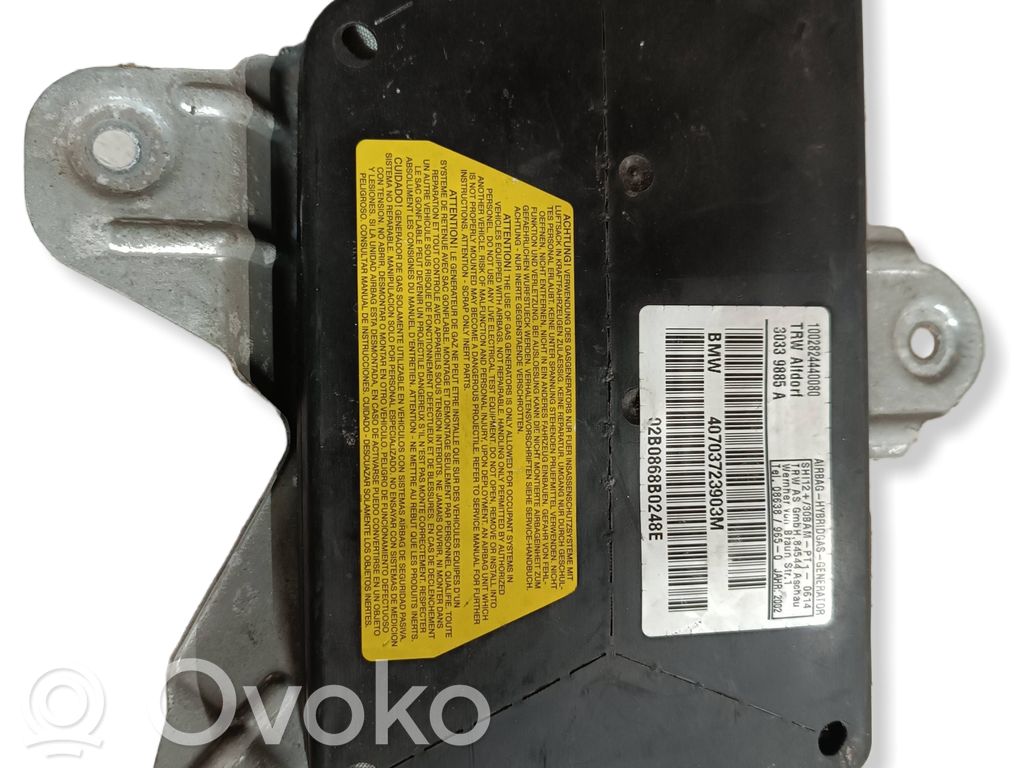 BMW 5 E39 Etuoven turvatyyny 