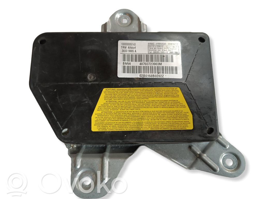 BMW 5 E39 Etuoven turvatyyny 
