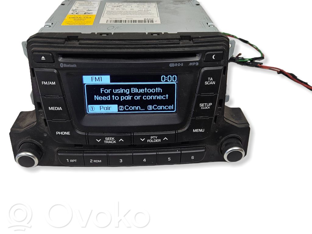 Hyundai i10 Panel / Radioodtwarzacz CD/DVD/GPS 
