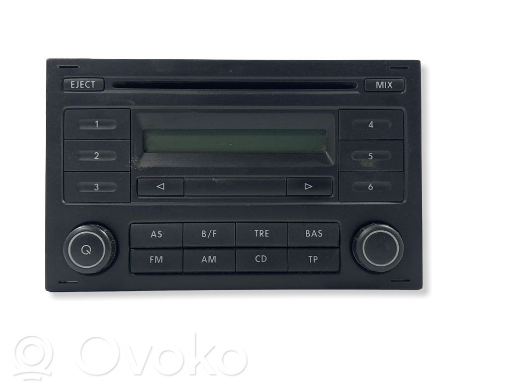 Volkswagen Polo IV 9N3 Panel / Radioodtwarzacz CD/DVD/GPS 