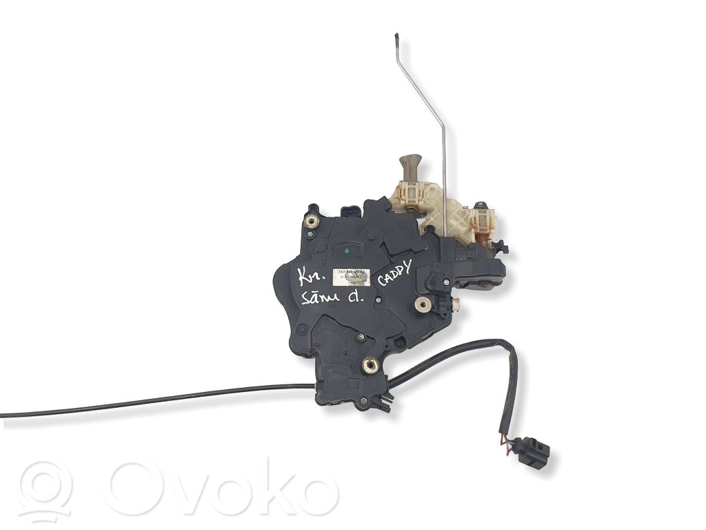 Volkswagen Caddy Sliding door lock 