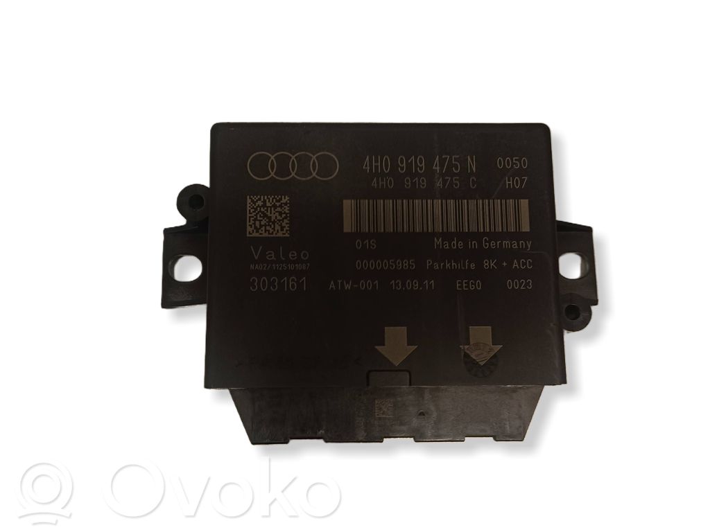 Audi A7 S7 4G Parkošanas (PDC) vadības bloks 