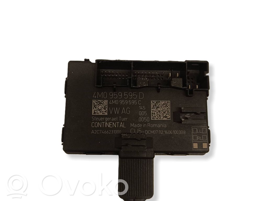 Audi Q7 4M Door control unit/module 